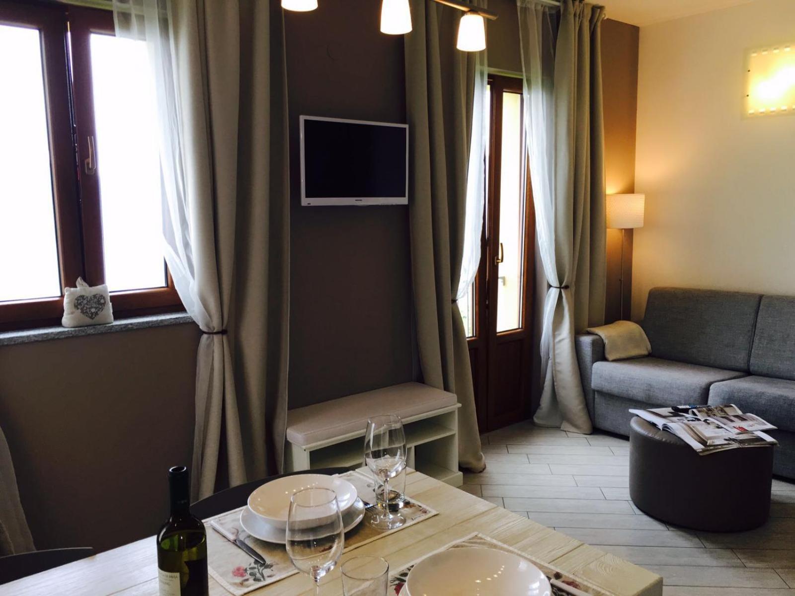 Ferienwohnung Residenza Le Camelie Oggebio Exterior foto